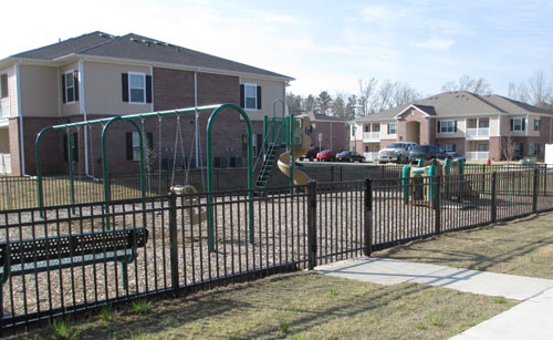 commercial fence for playground