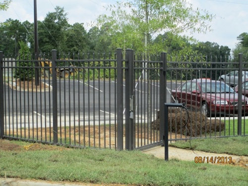 fencing for office building