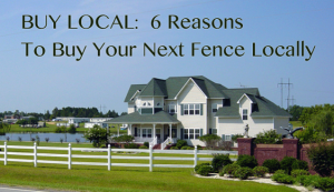 buy local fence from contractor