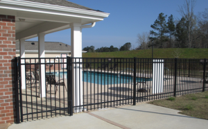 ornamental pool fence