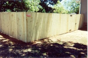 repairing wood fence